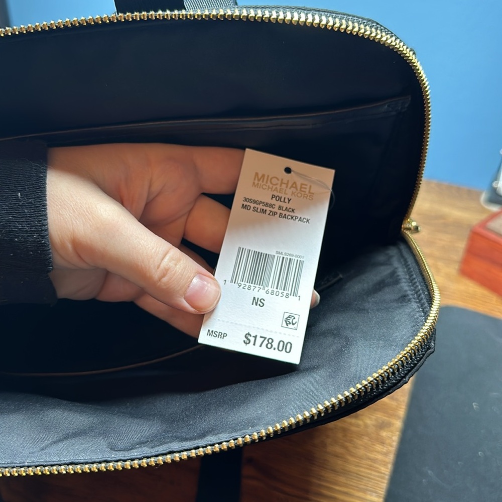NWT Michael Kors Backpack - Polly - Picture 5 of 7